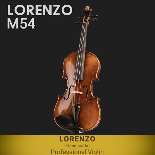 Lorenzo 콘서트용 수제 레이디 사이즈 여성용 사이즈 7/8 사이즈바이올린 M54 [로렌조,로렌죠 ,로렌조]