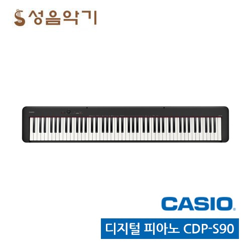 카시오 CDPS90 스테이지형 디지털피아노 헤머액션 88건반 입문용전자피아노 입문용피아노 [CASIO CDP-S90 카시오 CDP-S90]