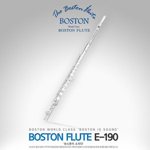 보스톤(BOSTON) 플룻 E-190 [E190 / E 190 입문용/초보자용/연습용 플릇 플루트]