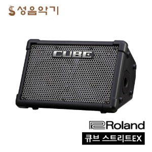 롤랜드 큐브스트리트 EX 50와트 [Roland Cube Street EX 50watts 버스킹앰프/이동형/휴대용/건전지앰프]