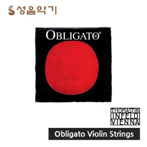 피라스트로 바이올린 현 셋트 오브리가토 Gold E현 /오브리갓토/오브리가또  [OBLIGATO Violin String (E//Gold)Set]