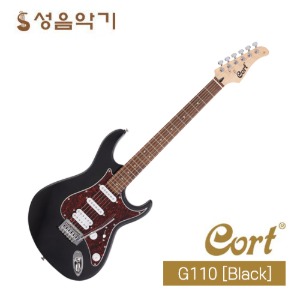 콜트 입문용 일렉 기타&amp;초보용 일렉 기타 트레몰로 암 장착 G110 (블랙=OPBK)