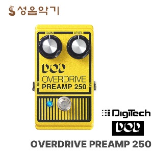 디지텍 DOD 기타이펙터 오버드라이브 250 [Digitech DOD 250 OverDrive Preamp 250]